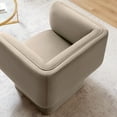 thumbnail image 4 of Modway Tate Performance Velvet Accent Chair in Taupe, 4 of 9