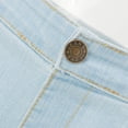 thumbnail image 7 of Wangmeiwg Casual Women's Low Rise Denim Jeans with Stretch Comfort and Sleek – Elastic Waist Fit for Daily Wear Blue L, 7 of 7