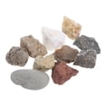 thumbnail image 4 of 1 Set Rock And Mineral Collection Box Desktop Ornament Science Specimen Replacement For Classroom Teaching And Field Testing, 4 of 8