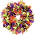 thumbnail image 4 of XINQIHANG 4 Rolls Halloween/Christmas Ribbons Decoration,10 inch x 30 Ft Each Roll Holiday Mesh Ribbons,4-Color Poly Burlap Mesh,DIY Wreath Making Supplies,Mesh Supplies,Halloween Xmas Decor, 26x24cm, 4 of 7