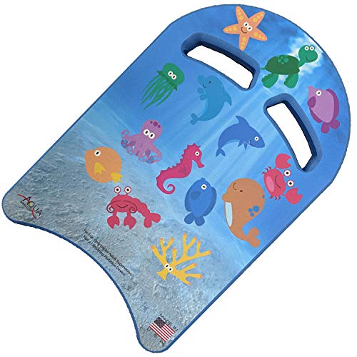 Aquamentor Sea Creatures Youth Swim Kickboard 16.5" x 11" x 1.5