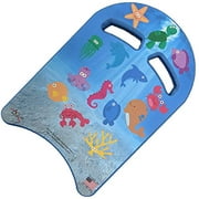 Aquamentor Sea Creatures Youth Swim Kickboard - 16.5" x 11" x 1.5" - Blue