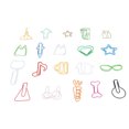 thumbnail image 4 of Lindos Clips De Papel, Juego De Clips De Papel De 20 Formas, Adorables, Ligeros, Versátiles, 100 Piezas Para Oficina, 4 of 7
