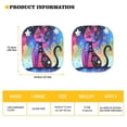 thumbnail image 6 of Binienty Hippie Cat Sun Shade for Car Windshield Cute Car Front Window Shades Foldable Automotive Sun Protection Visors Heat Reflector-Keep Your Vehicle Cool, 6 of 7