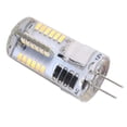 thumbnail image 2 of Bombilla G4 57LED 5W 500LM Bi Pin Bombilla no regulable para lámpara de araña AC/DC 12V Blanco frío 6000-6500K, 2 of 5