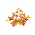 thumbnail image 4 of 1PC Fall Candle Ring Wreath with Maple Leaves and Berries, Decorative Ring for Pillar Candles, Farmhouse Table Centerpiece for Thanksgiving & Autumn Harvest Decor, 4 of 8