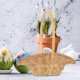 thumbnail image 2 of 2PCS Woven Food Basket Portable Snack Bread Flower Fruit Holding Basket, 2 of 4