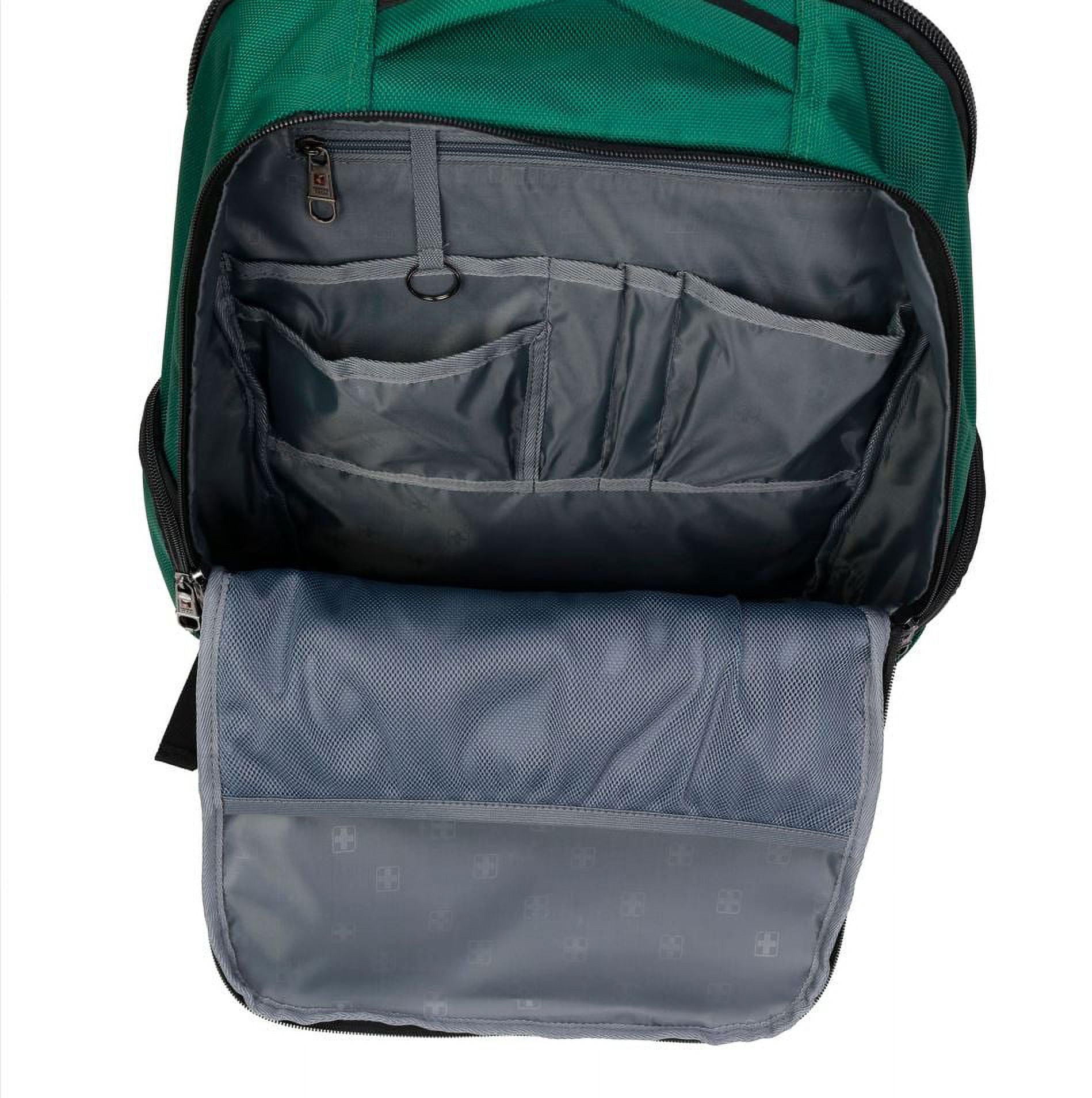 Swiss Tech THE BLOOM Cream Backpack Free Shipping! Swiss Tech Unisex Travel Backpack with Padded  main image 3