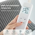 thumbnail image 3 of TCVOR Extra Large Heating Pad for Deep Heat and Comfort, 17" x 33" Super Soft Flannel Electric Heating Pad with 10 Heat Settings, 4 Timer Auto Shut Off, Machine Washable, 3 of 10
