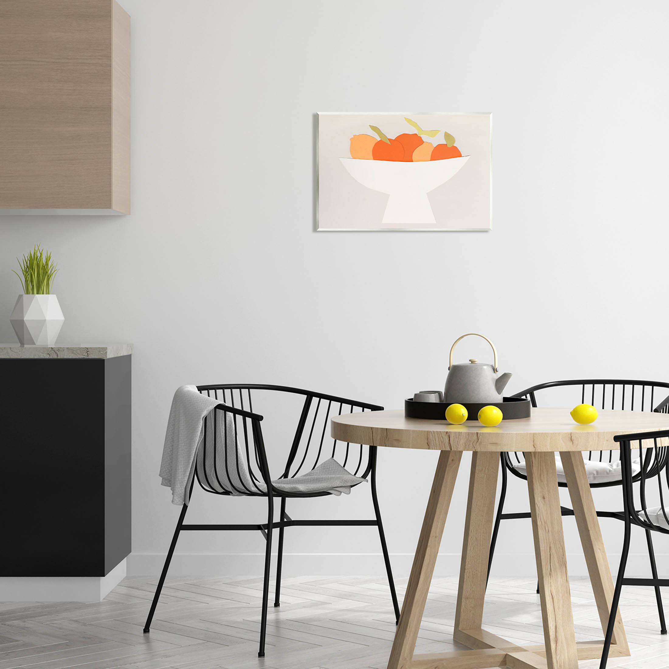 Stupell Industries Contemporary Orange Citrus Fruits Graphic Art Unframed Art Print Wall Art, Design by Natalie Sizemore
