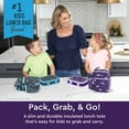 thumbnail image 2 of Bentgo Kids Insulated Lunch Tote - Water-Resistant, Reusable, Lightweight & Durable Lunch Bag with Water Bottle Holder & Mesh Pocket, Fits Lunch Box & Water Bottle - Ideal for Ages 3+ (Unicorn), 2 of 7