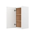 thumbnail image 5 of Furinno Shaker Wall Kitchen Cabinet 1-Door-2 Shelves, Ready to Assemble, 12 D x 15 W x 30 H, White, 5 of 8