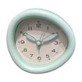 thumbnail image 5 of sruoe Alarm Clock, Cute Irregular Shaped Alarm Clock, Silent Bedside Clock with Night Light, Desk Clock for Kids Bedroom Study, Compact Battery Operated Clock with Colorful Markers, 5 of 7