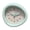 Green, variant on Partheme Cute Irregular Shaped Analog Alarm Clock with Night Light, Silent Sweep Motion Desk Clock for Bedroom Living Room Office, Pink