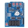 thumbnail image 3 of Multifunctional Expansion Board, Compact Size Digital Display MCU Development Board Adjustable Potentiometer With 4 LED Indicators For Wireless Experiment, 3 of 8