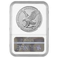 thumbnail image 2 of 2022-W Burnished $1 American Silver Eagle NGC MS70 FDI First Label, 2 of 3