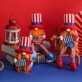 thumbnail image 2 of 4PACK Patriotic 4th of July Gnome for American Independence Day Gift Stars and Stripes Nisse Handmade Scandinavian Folklore Elf Dwarf Home Household Ornaments Kitchen Tiered Tray Decorations, 2 of 9