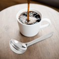 thumbnail image 4 of Stainless Steel Heavy Duty Deep Soup Spoon Large Serving Spoon Ramen Spoon Long Handle Soup Spoon-, 4 of 5