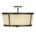 thumbnail image 7 of Meyda Tiffany 178360 Cilindro Tapered 3 Light 18" Wide Semi-Flush Ceiling Fixture -, 7 of 7