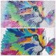 thumbnail image 4 of kit de pintura de diamantes para niños, kit de arte y manualidades con marco de madera (gato), 4 of 5