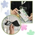 thumbnail image 4 of LYM-Phone Case For TCL 50LE/T510SPP, Anti-dust Dirt-resistant Phone Holder Durable Soft case Cute Back Cover Wrist Strap Lanyard Anti-knock Ring Cartoon Wristband Kickstand Protective, 4 of 9