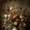 Autumn Vase, variant on Vintage Floral Arrangement Canvas Print Wall Art for Home Living Room Bedroom Kitchen Office Hallway Wall Decor