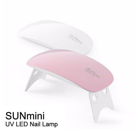 6W USB Portable SUN Mini 2 UV Nail Lamp Dryer for UV Gel Polish Curing 6PCs LED Lamp Dryer Manicure Machine Nail Art Dryer