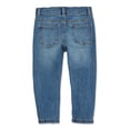 thumbnail image 3 of Wonder Nation Baby Boy & Toddler Boy Straight Leg Jeans, 12M-5T, 3 of 3