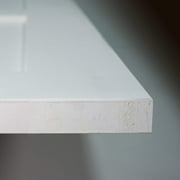 Kimberly Bay Shaker 2-Panel Solid Core Primed White Interior Door Slab