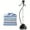 Black, variant on MCQ Garment Steamer, 45-Second Rapid Heating, 55 Minutes of Continuous Steam, 1.7-Liter Water Tank, Black