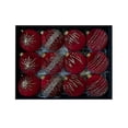 thumbnail image 1 of 12 piezas de adornos navideños, bolas navideñas, adornos colgantes decorativos para Rojo, 1 of 9