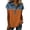 Orange, variant on Women Short Sleeve Shirts Crewneck Lightweight Blouses Casual Business Tops Spring Summer Fall Outfits Top For Women