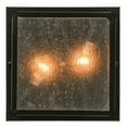 thumbnail image 3 of Meyda Tiffany 52694 Hyde Park Double Bar Mission 2 Light 17" Wide Flush Mount Square, 3 of 7
