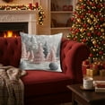 thumbnail image 7 of Under $5 Christmas Decorative Pillow Covers 18x18" Christmas Pillow Cover Sofa Decoration Pillow Cushion Cover Home Decors for Couch Bed Sofa Bedroom Living Room, 7 of 7