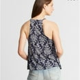 thumbnail image 2 of Aeropostale Womens Printed Braided Tank Top, Blue, Juniors, X-Small, 2 of 2