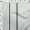 thumbnail image 2 of oneOone Cotton Poplin White Fabric Wide Stripe Sewing Material Print Fabric By The Yard 56 Inch Wide, 2 of 4