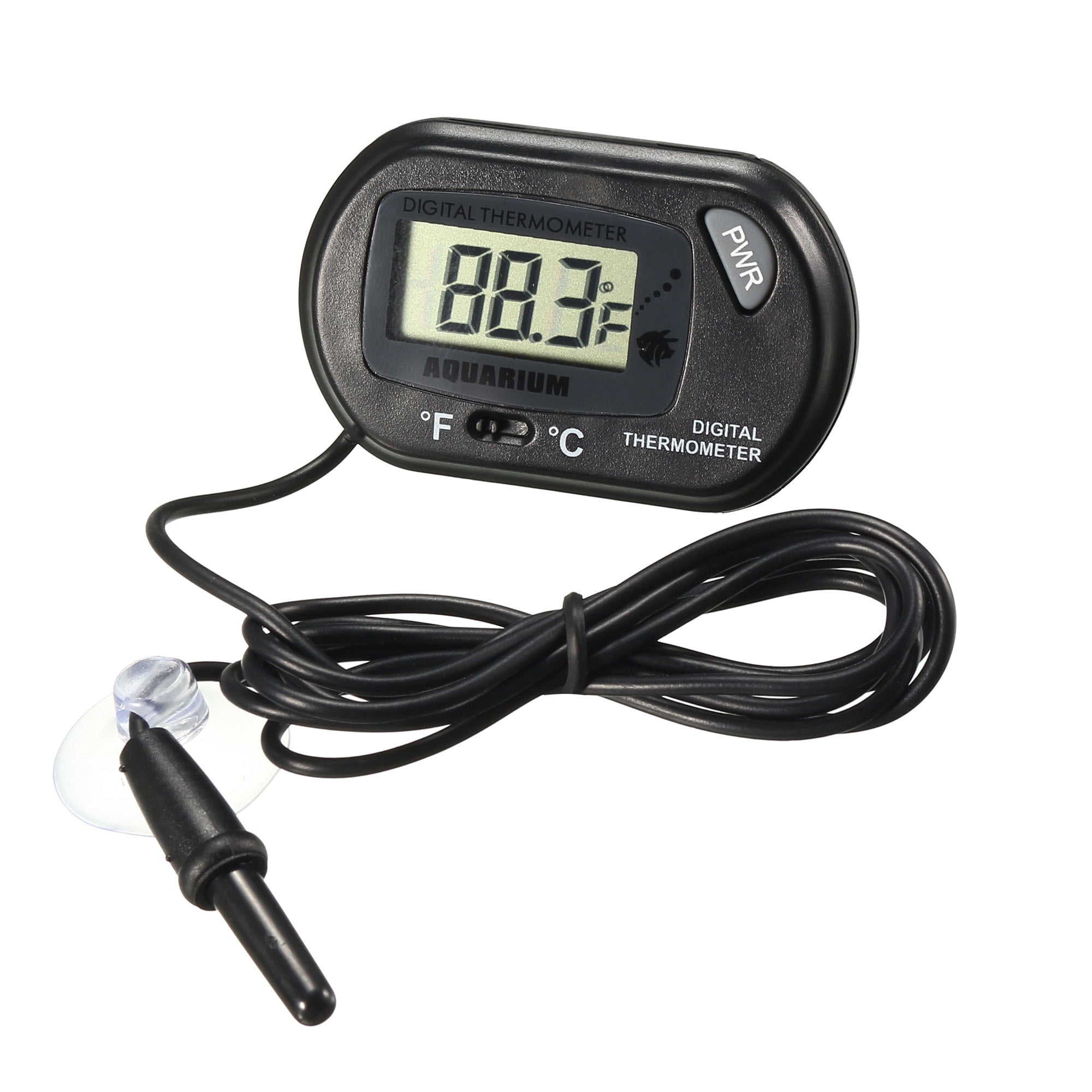 Digital Aquarium Thermometer LCD Fish Tank Water Terrarium Temperature