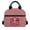 Pink Rose, variant on Pzuqiu Cute Axolotl Print Insulated Lunch Tote Bag, Washable Spacious Thermal Lunch Box with Adjustable Shoulder Strap for School Travel Picnic, Leakproof Durable Cooler Bag