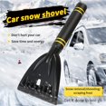 thumbnail image 2 of Car Snow Shovel Ice Scraper Portable Cleaning Tools Vehicle Auto Frost Windshield g.Lass Winter Ice Remover Removing Cleaner Snow Removal (Color : A), 2 of 7