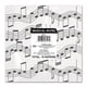 thumbnail image 2 of Servilletas De Almuerzo Con Notas Musicales (Paquete De 12), 2 of 5