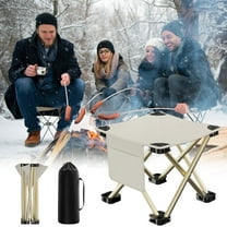 karymi Outdoor Portable Folding Stool Camping Chairs Lightweight Folding Chair Outdoor Chairs Camping Accessories Best Sellers