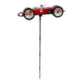 thumbnail image 2 of Racer Windmill Stainless Steel Racing Car Wind Spinner Weather Resistant Creative Hanging Wind Sculpture Model Decoration for Outdoor Garden Yard Patio Lawn, 2 of 9