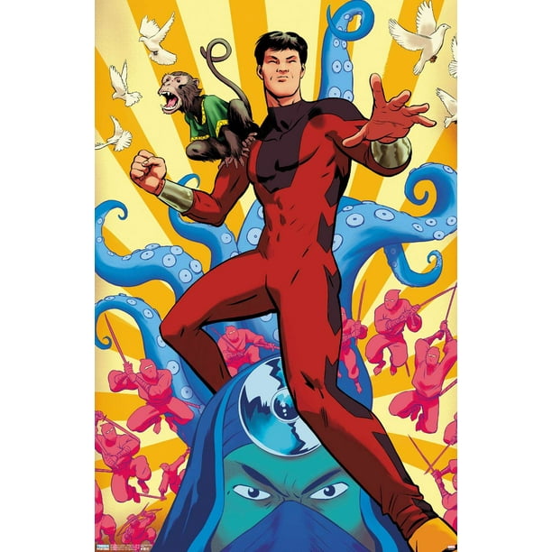 Marvel Comics - Shang- Chi - Master Of Kung Fu #126 Wall Poster, 14.725