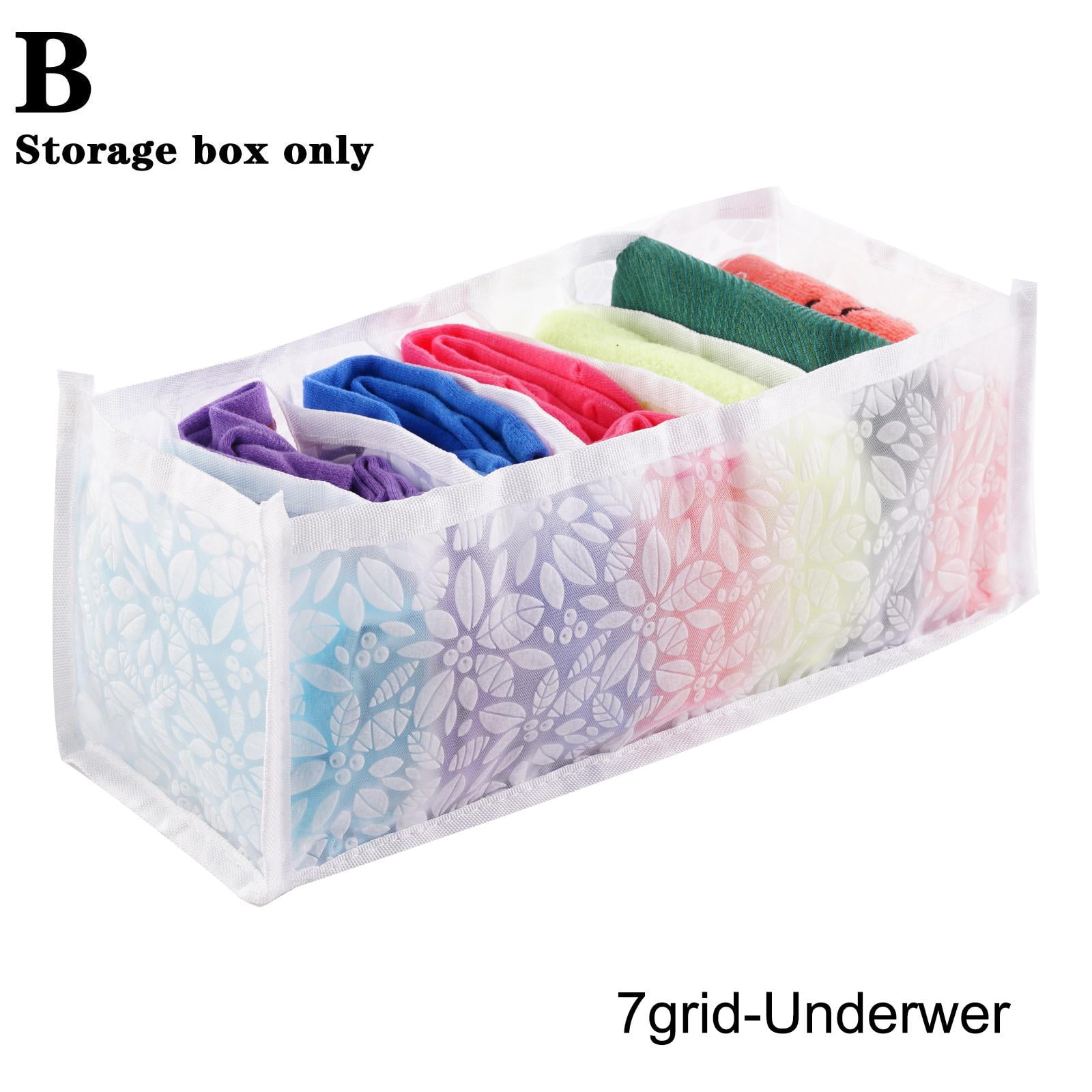 Drawer Organizer Folding Clothes Box T-shirt Jeans Leggings Storage GX ...