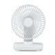 thumbnail image 1 of Ventilador portátil silencioso, ventilador personal con batería recargable para mesa de escritorio de dormitorio de oficina en casa, 4 velocidades blanco, 1 of 1