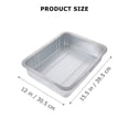 thumbnail image 3 of Miangastore Steel Oil Drain Pan for Car with Durable Corrosion Resistant Design Silver, 3 of 8