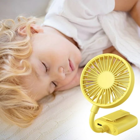 

2023 Summer Home and Kitchen Gadgets Savings Clearance! WJSXC Clip Fan Portable Desktop Fan Three Speeds Cooling Fan Strong Wind Quiet Operation Work Fan with Strong Clamp Hose Fan Arm Yellow