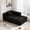 Carbon Black-Right, variant on Meeyar 51" Frameless Couch Left - Single Seat for Modular Sectional Sofa, Cloud Couch for Living Room, 1PC Carbon Black