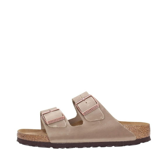 Birkenstock Unisex Arizona SFB Tobacco Oiled Leather Sandals - 38 M EU / 7-7.5 B(M) US