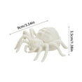 thumbnail image 3 of Large White Spider Decoration Realistic Halloween Prop, Creepy Fake Spider for Parties, Haunted House, Indoor Outdoor Decor, Durable and Reusable, 12 Inch, 3 of 5